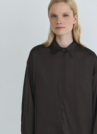 Блузка из сатина