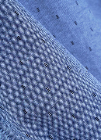 Рубашка Shaped Fit из хлопка Oxford с принтом
