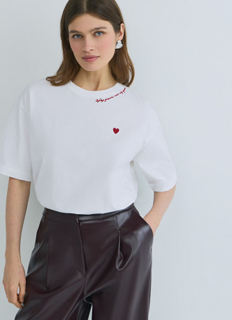 Футболка с принтом