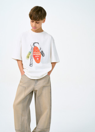 Футболка с принтом для мальчиков