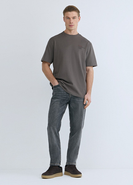 

Зауженные джинсы Slim, Серый