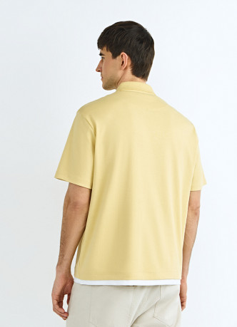 Поло с имитацией футболки