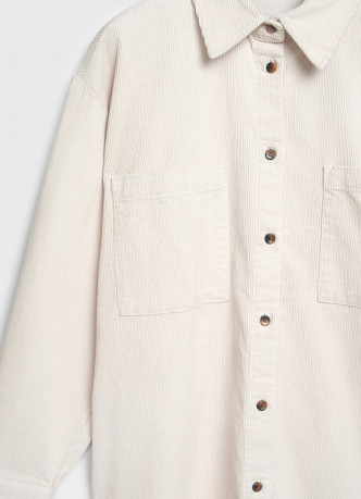 Вельветовая рубашка