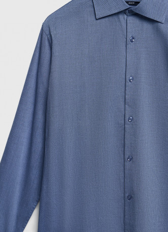 Рубашка из структурной ткани