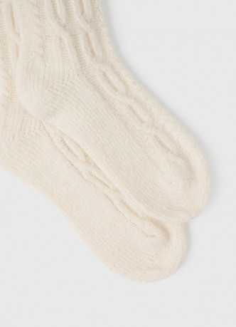 Тёплые носки с узором