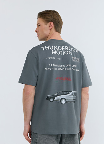 Футболка с принтом