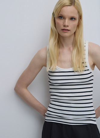 Майка в полоску