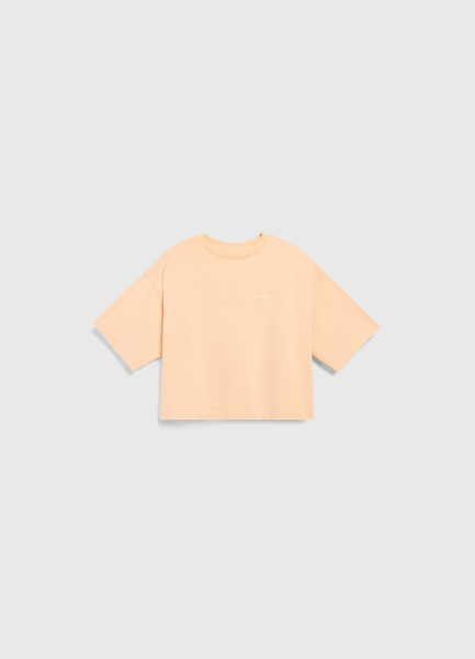 Футболка с вышивкой для девочек Оранжевый 1199₽