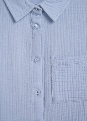 Рубашка из муслина для девочек