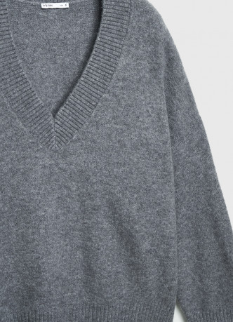 Джемпер из мягкой пряжи с шерстью