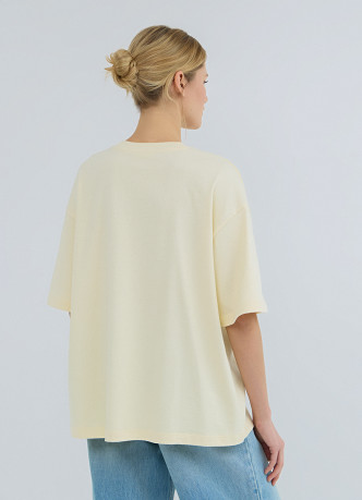 Футболка оверсайз с принтом