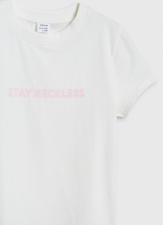 Футболка с принтом для девочек