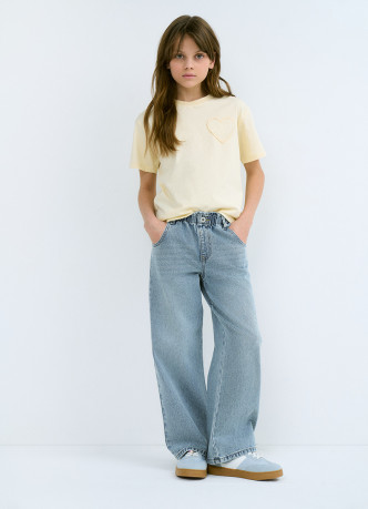 Футболка с аппликацией для девочек