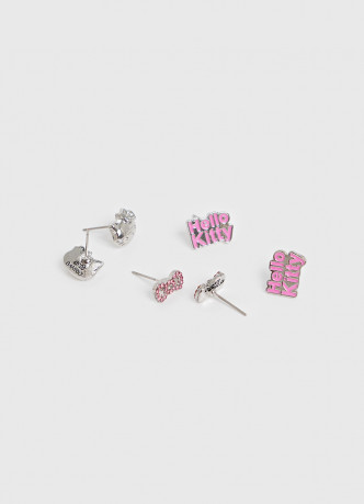 Набор серёг Hello Kitty для девочек, 6 пар