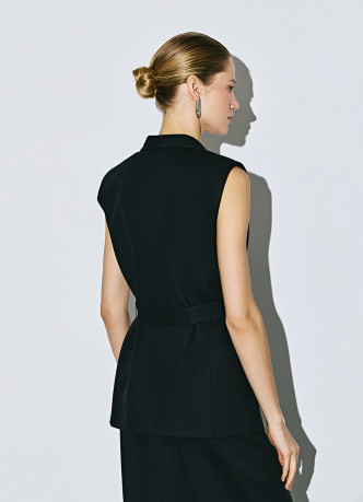 Удлиненный жакет на запах