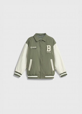 Утеплённый бомбер для мальчиков