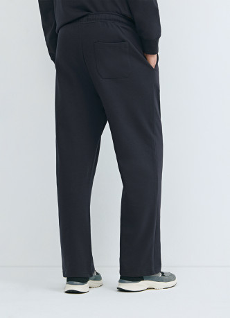 Трикотажные прямые брюки