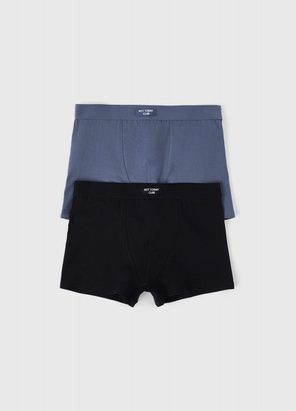 

Трусы-боксеры для мальчиков, 2 шт., Голубой