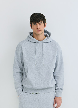 Базовое худи с карманом-кенгуру