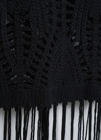 Топ кроше с бахрмой