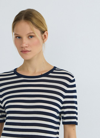 Джемпер с содержанием шёлка