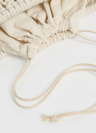 Сумка плетеная макраме