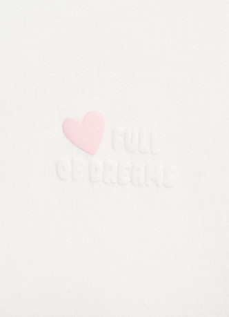 Свитшот с воротником-стойкой на молнии для девочек