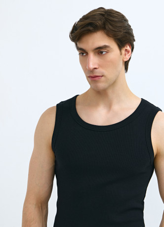 Базовая майка в рубчик