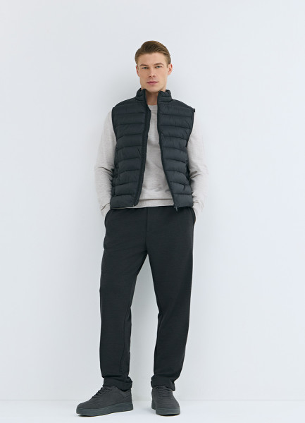 Брюки Slim из трикотажа, Черный