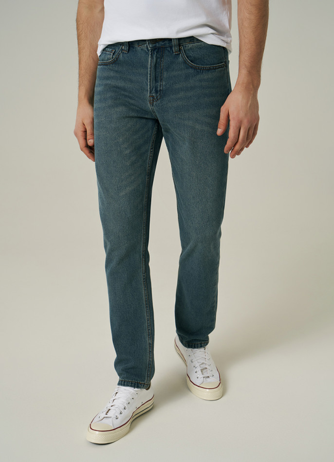 Зауженные джинсы