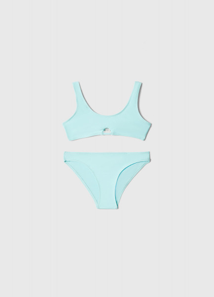 

Купальник раздельный для девочек, Голубой