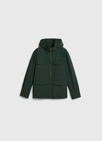 Куртка с накладными карманами