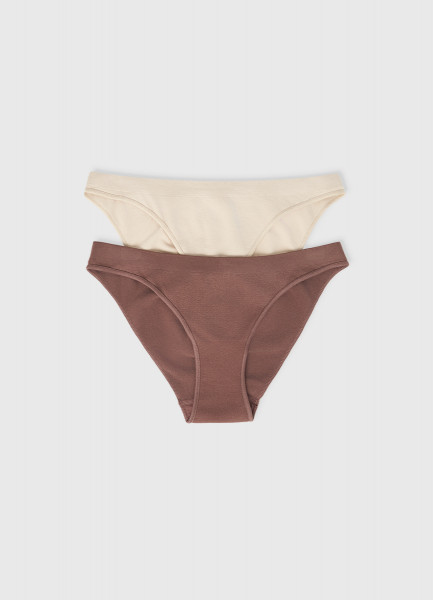 Классические трусы 2 шт Коричневый 999₽