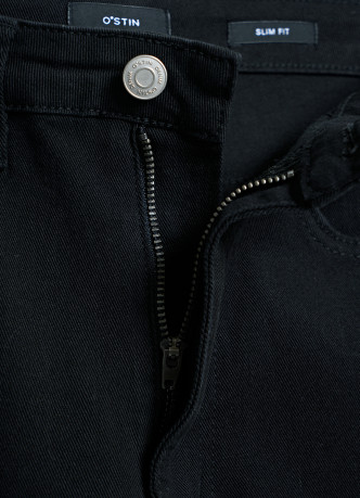 Узкие джинсы с высокой посадкой