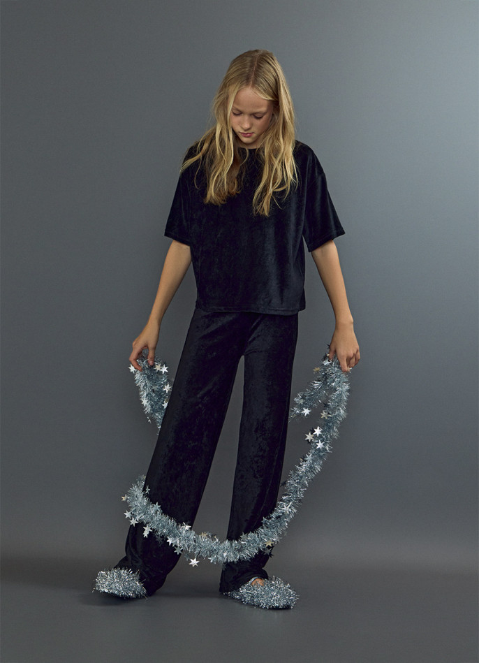 Широкие брюки для девочек