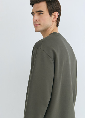 Джемпер с имитацией футболки