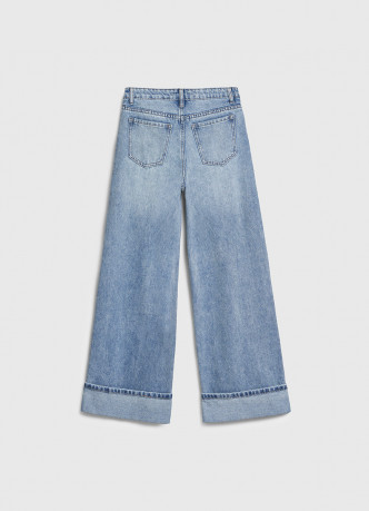 Широкие джинсы Wide leg для девочек