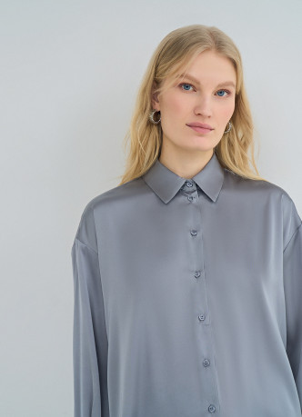 Блузка из сатина