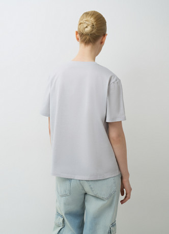 Футболка из мерсеризованного хлопка