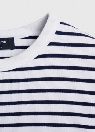 Футболка в рубчик