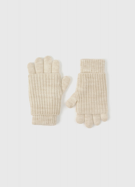 

Перчатки и митенки для девочек, Бежевый