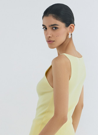 Майка в рубчик