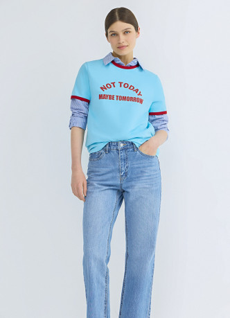 Укороченные джинсы Straight