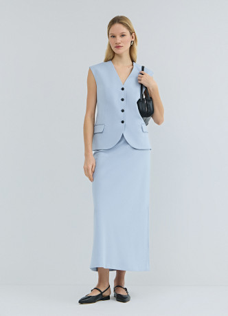 Удлинённый жилет