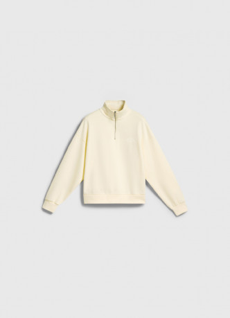 Толстовка с воротником-стойкой на молнии