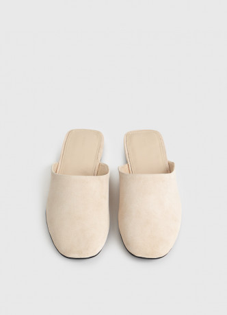 Замшевые мюли