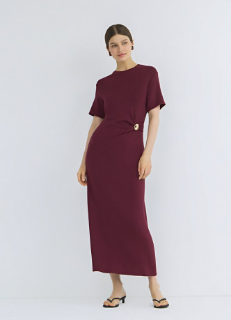 Платье-футболка с декором