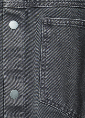 Куртка-рубашка из твила с карманами