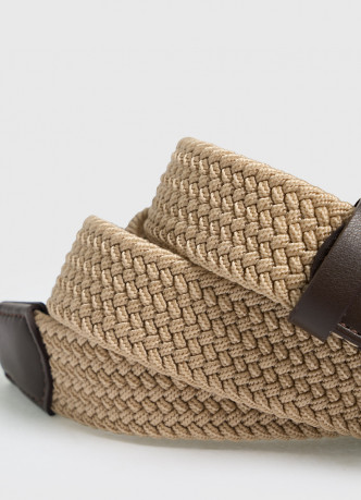 Эластичный плетёный ремень