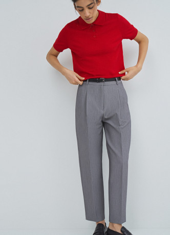 Брюки с ремнём